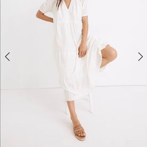 Madewell tiered dress
